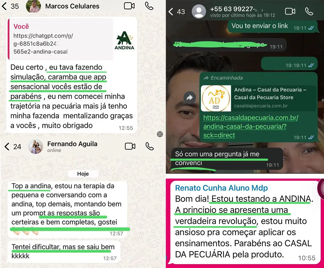Depoimento de cliente